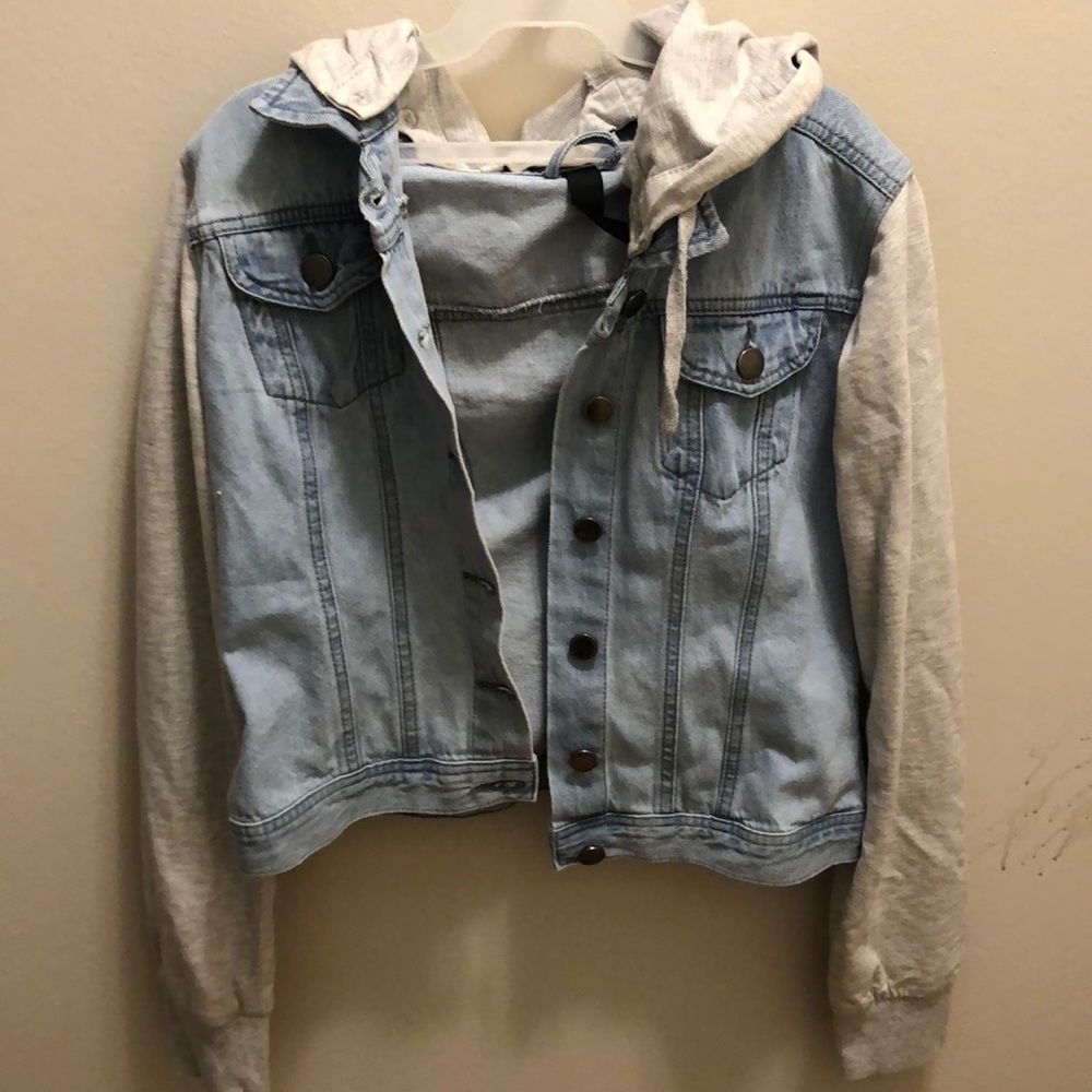 Factorie Denim Sweater Jacket